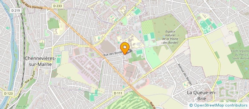 localisation de l'entreprise AS EXPERTISES  CHENNEVIERES-SUR-MARNE