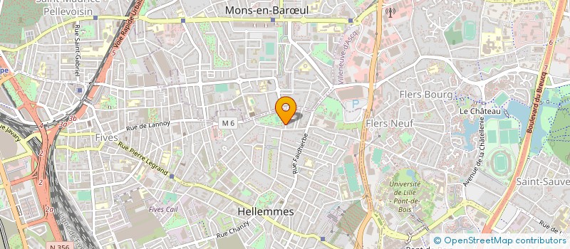 localisation de l'entreprise AS EXPRESS à LILLE