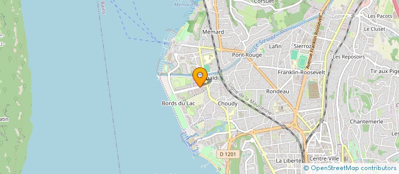 localisation de l'entreprise AS EXPRESS  AIX-LES-BAINS