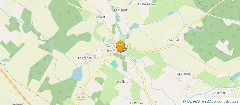 localisation de l'entreprise AS FAM RUR BERNEUIL ST JUNIEN LES COMBES à BERNEUIL