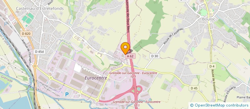 localisation de l'entreprise AS FER  BOULOC