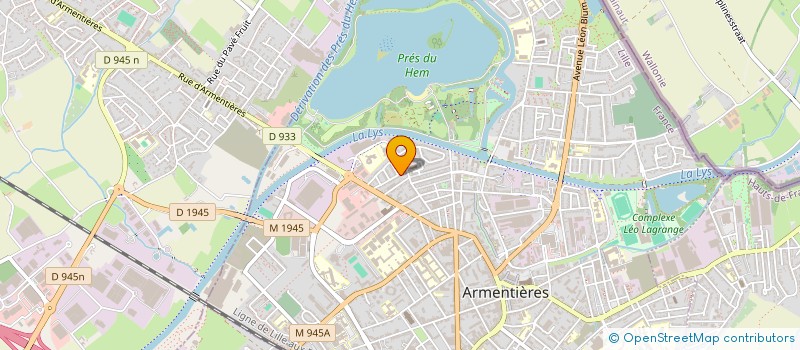 localisation de l'entreprise AS FIGHT CLUB à ARMENTIERES