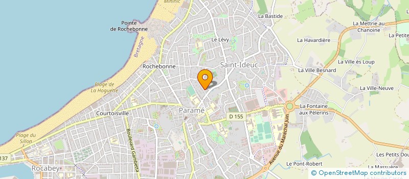 localisation de l'entreprise AS FINANCE  SAINT-MALO