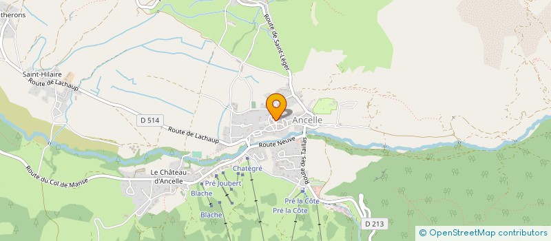 localisation de l'entreprise AS FONCIERE REMEMBREMENT ST LEGER MELEZE  SAINT-LEGER-LES-MELEZES