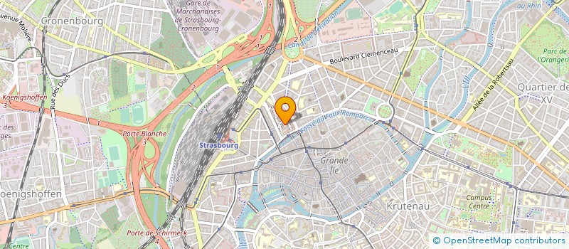 localisation de l'entreprise AS FORMATION à STRASBOURG