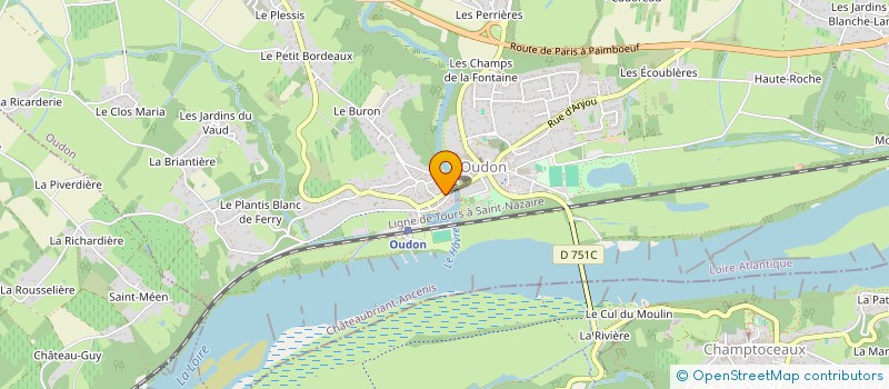 localisation de l'entreprise AS FOUND  OUDON