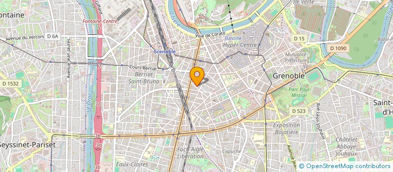 localisation de l'entreprise AS FRANCE à GRENOBLE