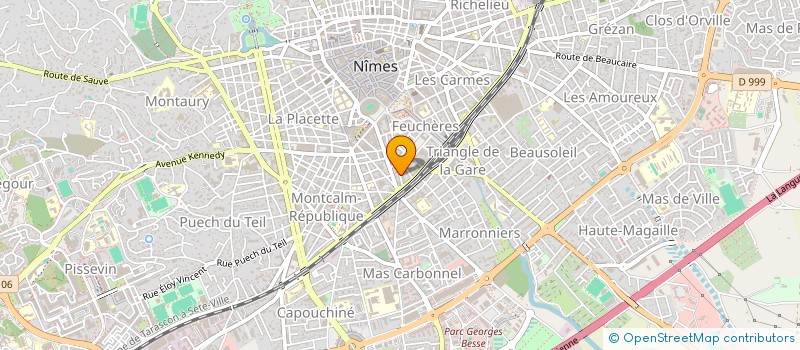 localisation de l'entreprise AS GARDOI D'ADMIN & GESTI ENSEIGN CATHOL à NIMES