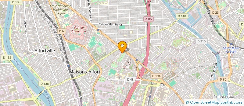 localisation de l'entreprise AS GENTLEMEN TRANSPORT  MAISONS-ALFORT