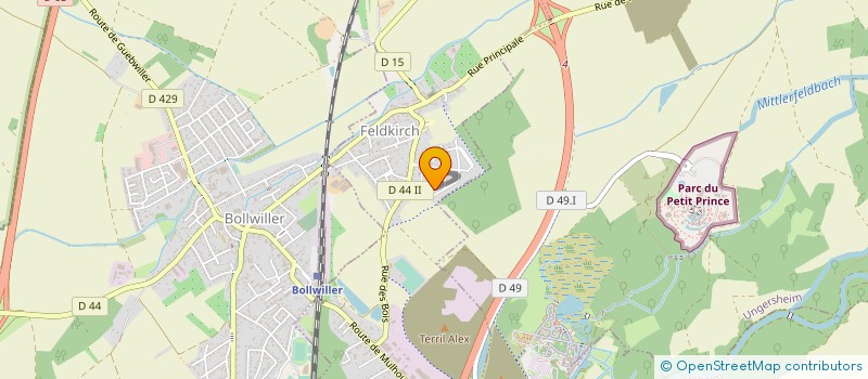 localisation de l'entreprise AS GESTION IMMO  FELDKIRCH