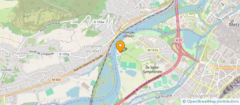 localisation de l'entreprise AS GOLF ACADEMIE 57  LONGEVILLE-LES-METZ