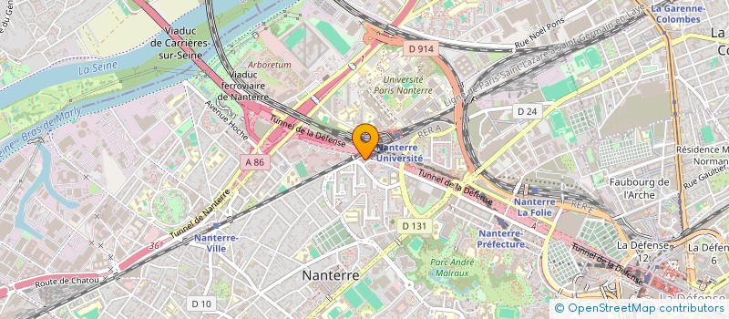 localisation de l'entreprise AS GRID CONSULTING  NANTERRE