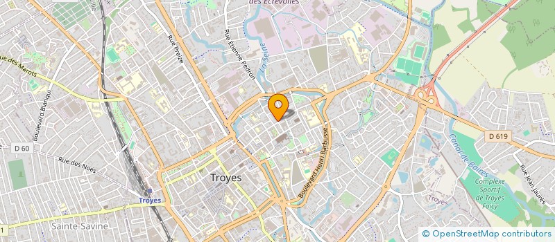 localisation de l'entreprise AS GROUPE à TROYES