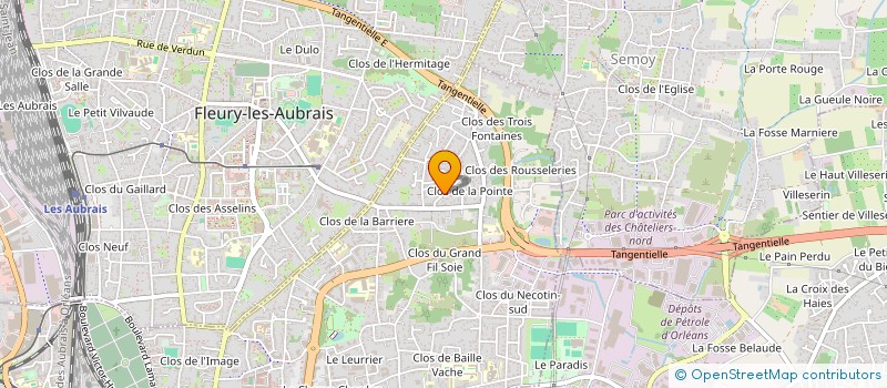 localisation de l'entreprise AS HANDI MULTISPORT ORLEANS 45 à ORLEANS