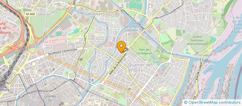 localisation de l'entreprise AS HOLDING  STRASBOURG
