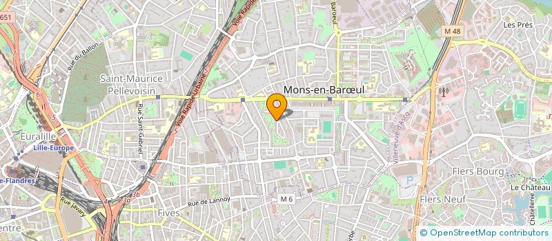 localisation de l'entreprise AS HOLDING  MONS-EN-BARUL