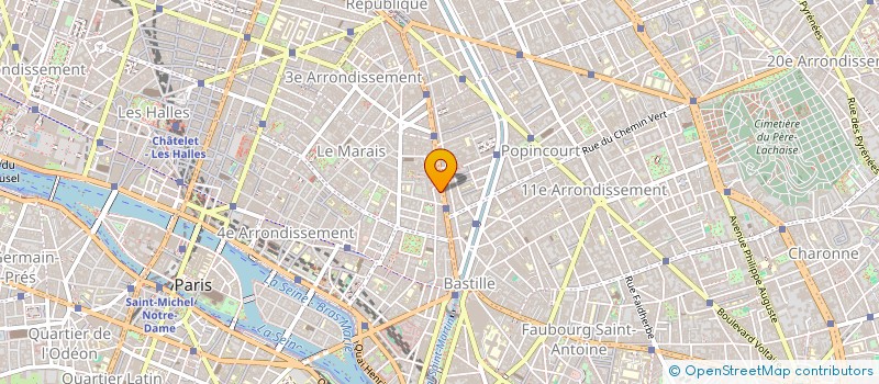 localisation de l'entreprise AS'IMAGE  PARIS