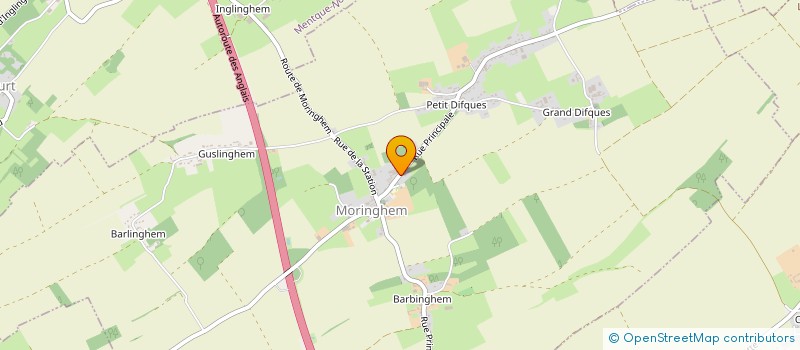 localisation de l'entreprise AS IMMO  MORINGHEM