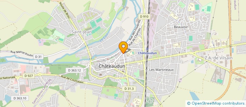 localisation de l'entreprise AS IMMO à CHATEAUDUN