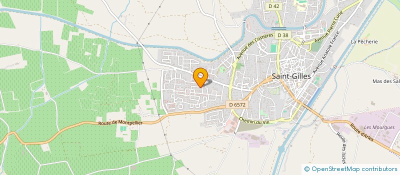 localisation de l'entreprise AS IMMO à SAINT-GILLES