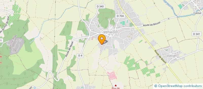 localisation de l'entreprise AS IMMO  CLERMONT-FERRAND