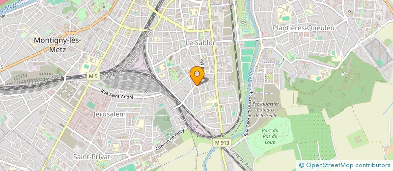 localisation de l'entreprise AS.IMMO.PRIMO  METZ