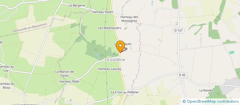 localisation de l'entreprise AS IMMOBILIER à BRICQUEBEC-EN-COTENTIN
