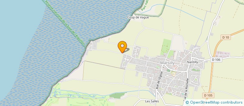 localisation de l'entreprise AS IMMOS  MARSILLY