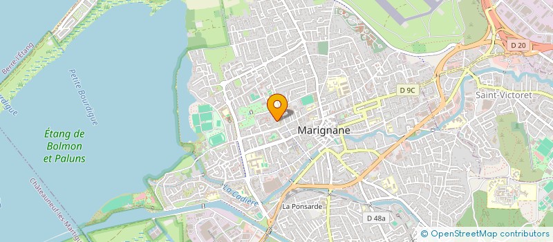 localisation de l'entreprise AS INCENDIE  MARIGNANE