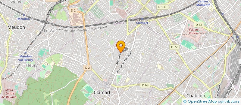 localisation de l'entreprise AS INGENIERIE à CLAMART