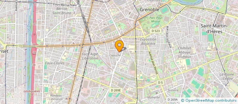 localisation de l'entreprise AS INGENIERIE  GRENOBLE