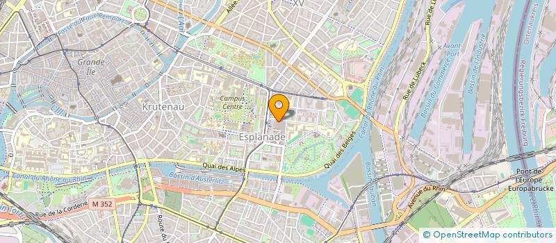localisation de l'entreprise AS INNOVATION ET FORMATION à STRASBOURG
