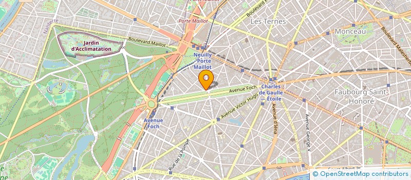 localisation de l'entreprise AS INTERIOR DESIGN PARIS à VERSAILLES