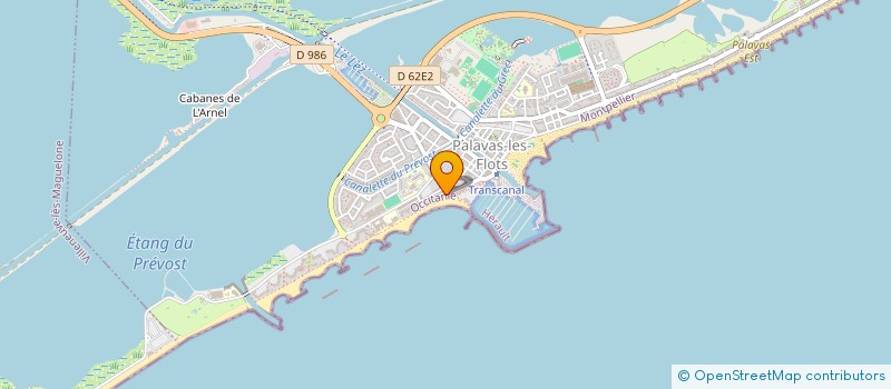 localisation de l'entreprise AS INVEST à PALAVAS-LES-FLOTS