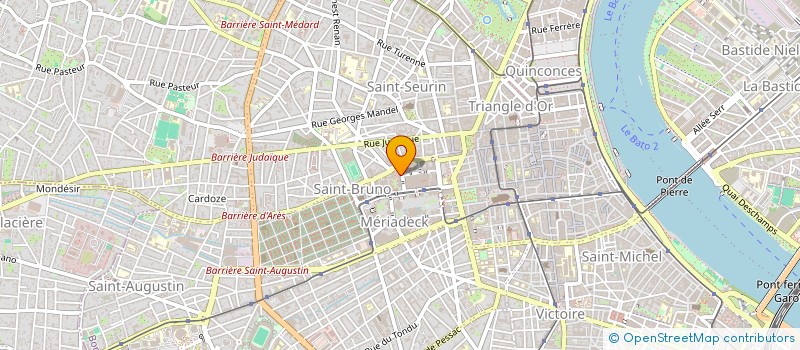 localisation de l'entreprise AS INVEST  BORDEAUX