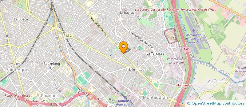 localisation de l'entreprise AS INVESTISSEMENT à TOULOUSE