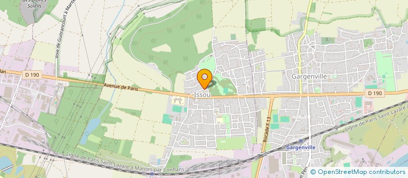 localisation de l'entreprise AS ISSOU FOOTBALL  ISSOU