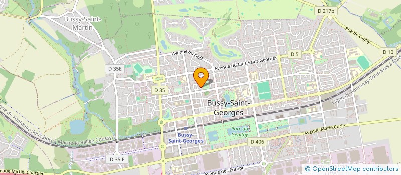 localisation de l'entreprise AS IT FINANCE CONSULTING  BUSSY-SAINT-GEORGES