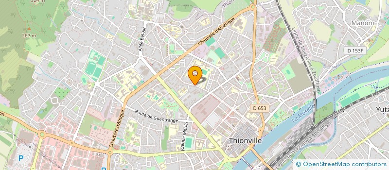 localisation de l'entreprise AS LA BRIQ  THIONVILLE