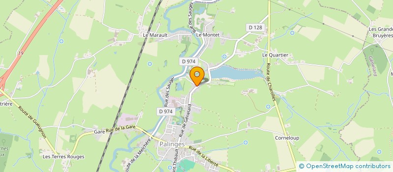 localisation de l'entreprise AS LOCATION  PALINGES