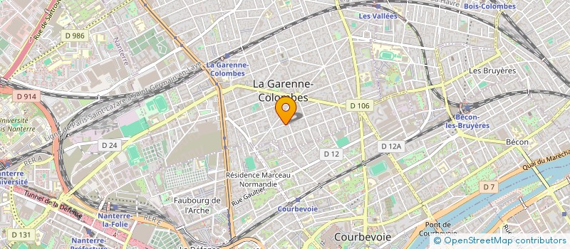 localisation de l'entreprise AS LOGISTICS  LA CELLE-SAINT-CLOUD