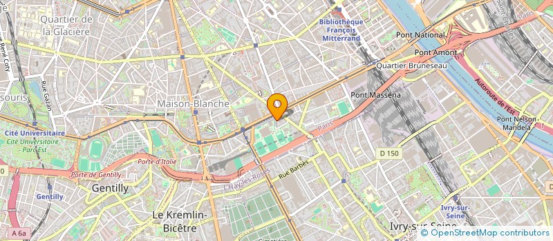 localisation de l'entreprise AS LOISIRS SPORTIFS CULTURELS LEVASSOR  PARIS