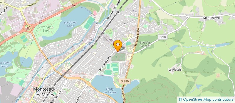 localisation de l'entreprise AS LP CLAUDIE HAIGNERE  BLANZY