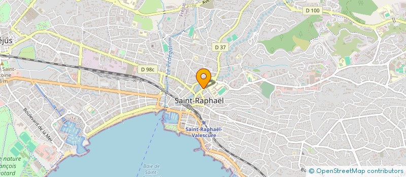 localisation de l'entreprise AS LTD à SAINT-RAPHAEL