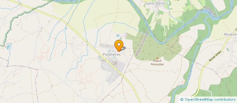 localisation de l'entreprise AS MACONNERIE à POTELIERES