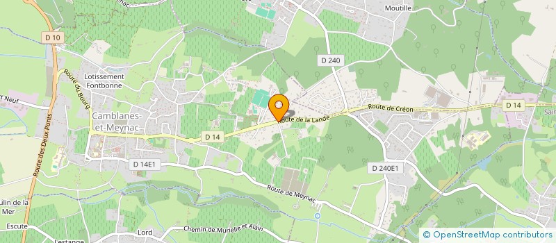 localisation de l'entreprise AS MAM LES PETITES MAINS à LIGNAN-DE-BORDEAUX