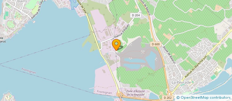 localisation de l'entreprise AS MARINE SERVICE 34 à FRONTIGNAN