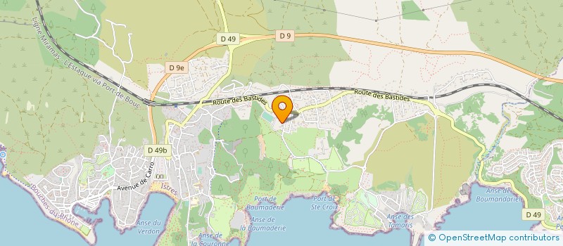 localisation de l'entreprise AS MARTIGUES SUD à MARTIGUES