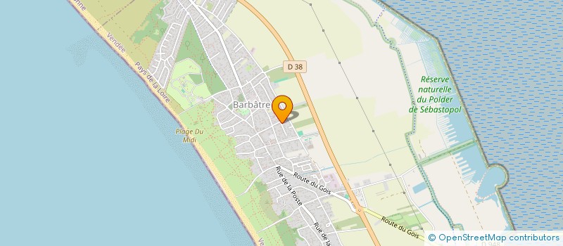 localisation de l'entreprise AS MATRIMOINE  BARBATRE