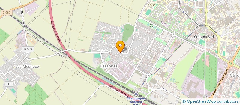 localisation de l'entreprise AS MAUPRIVEZ  BEZANNES